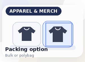 Packing option
